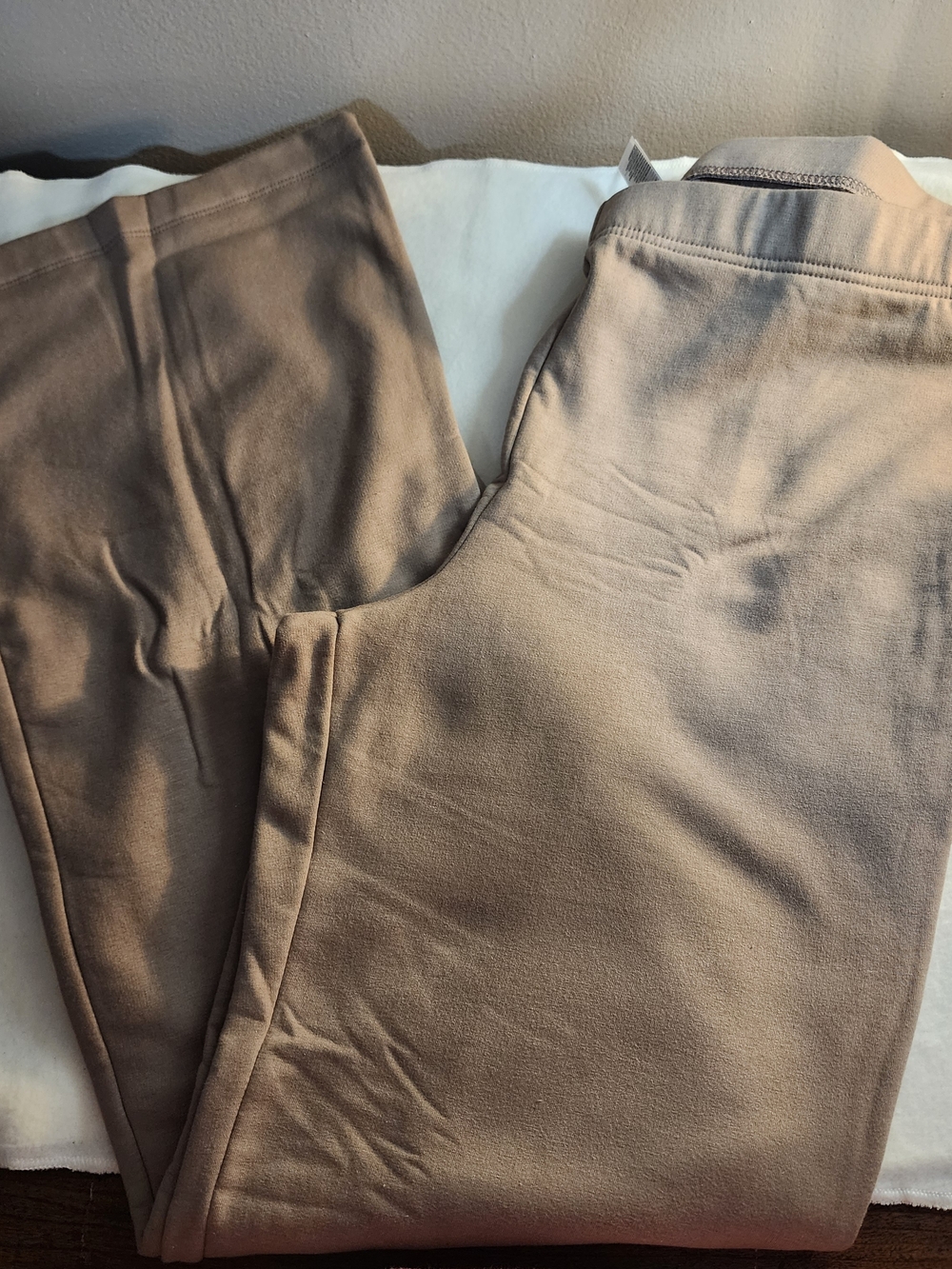 OLD NAVY Taupe Flared Lined Leggings
